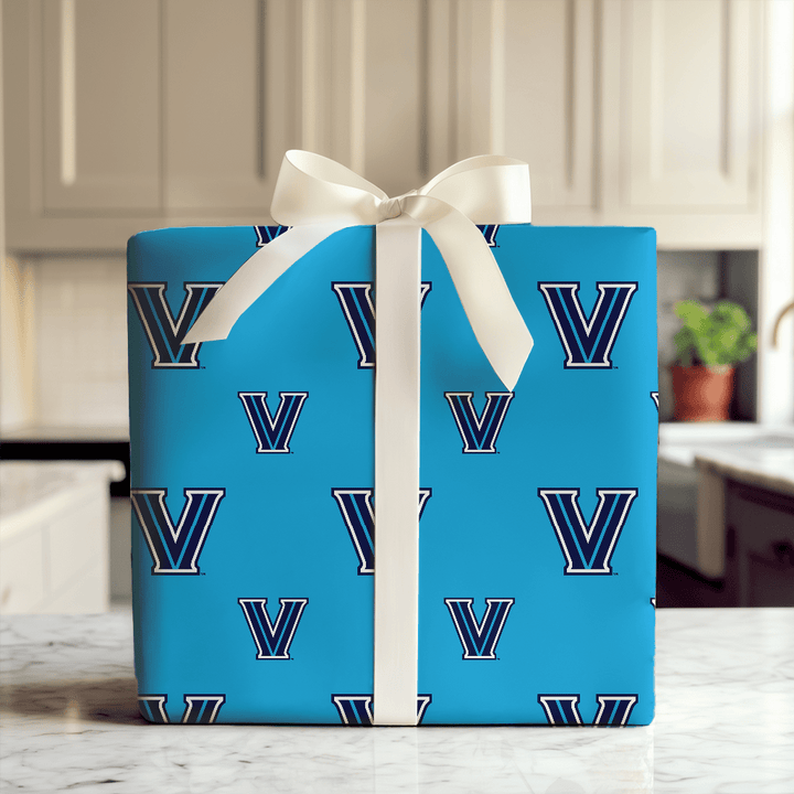 Villanova Light Blue - Wrapping Paper - Aspen & Arlo