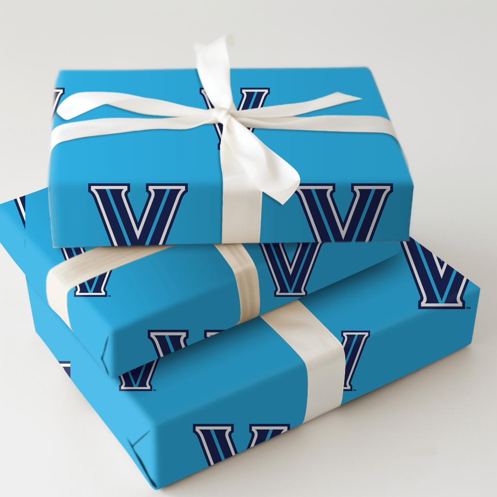 Villanova Light Blue - Wrapping Paper - Aspen & Arlo