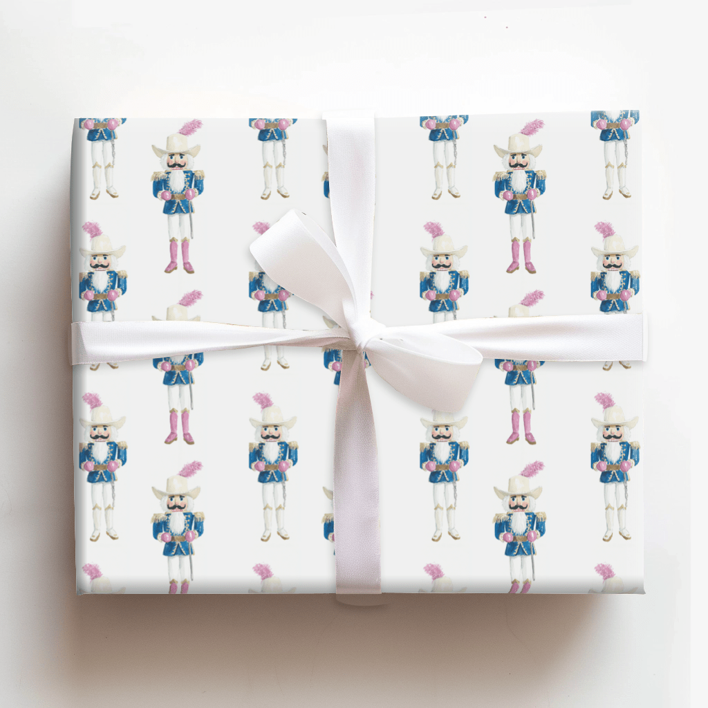 Nutcracker Out West - Wrapping Paper - Aspen & Arlo