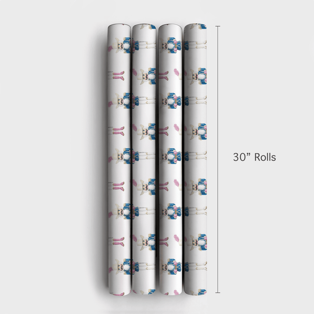 Nutcracker Out West - Wrapping Paper - Aspen & Arlo