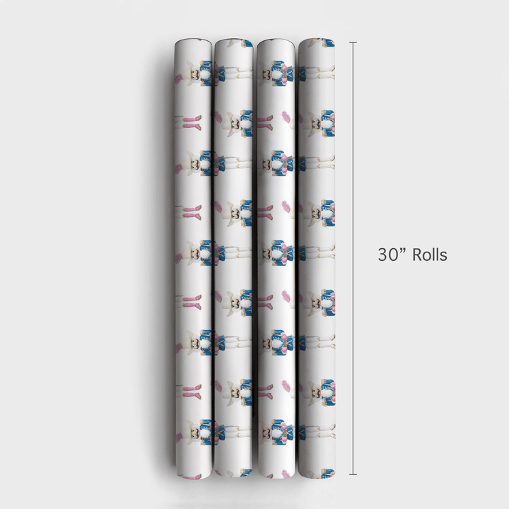 Nutcracker Out West - Wrapping Paper - Aspen & Arlo