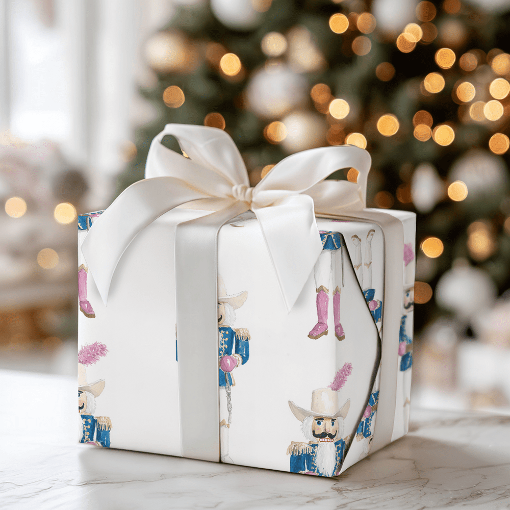 Nutcracker Out West - Wrapping Paper - Aspen & Arlo