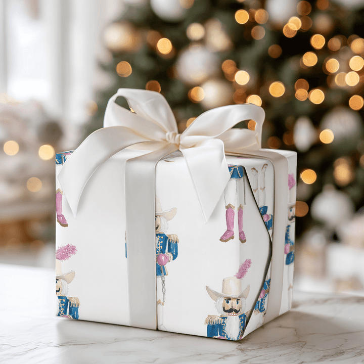 Nutcracker Out West - Wrapping Paper - Aspen & Arlo
