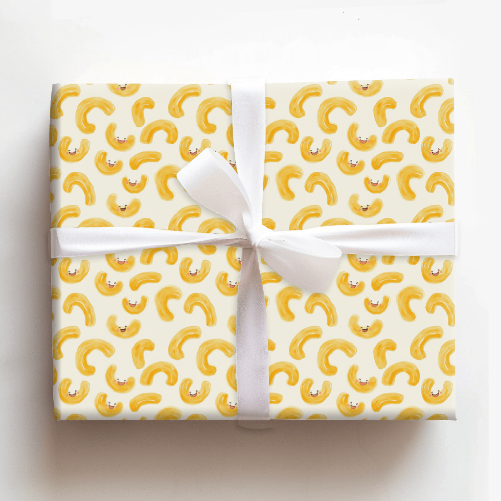 Macaroni and Cheesing - Wrapping Paper - Aspen & Arlo