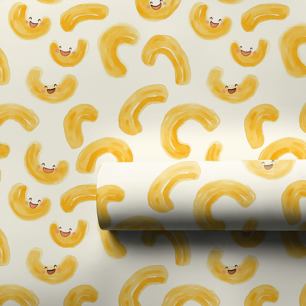 Macaroni and Cheesing - Wrapping Paper - Aspen & Arlo
