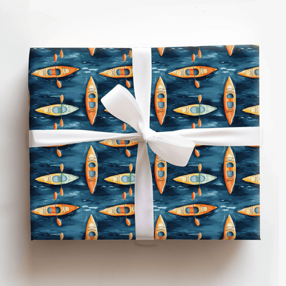 Paddle Days - Wrapping Paper - Aspen & Arlo