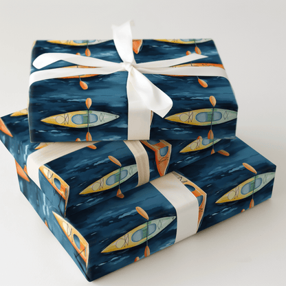 Paddle Days - Wrapping Paper - Aspen & Arlo