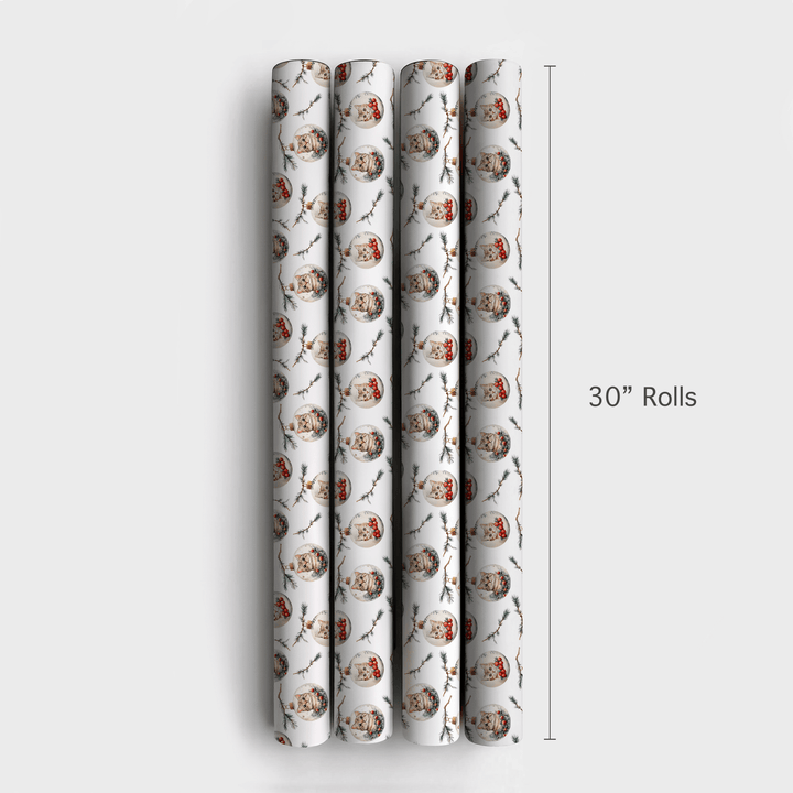 Ornamental Meow - Wrapping Paper - Aspen & Arlo