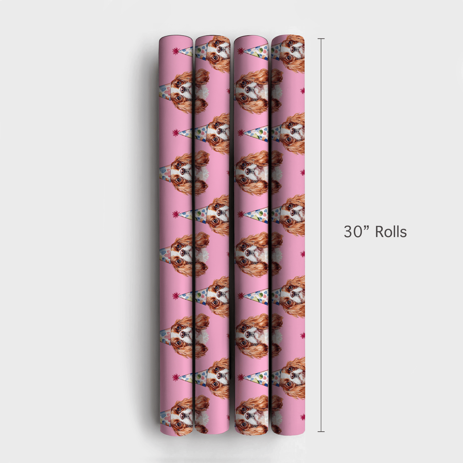 Hail to the Birthday Pup - Wrapping Paper - Aspen & Arlo