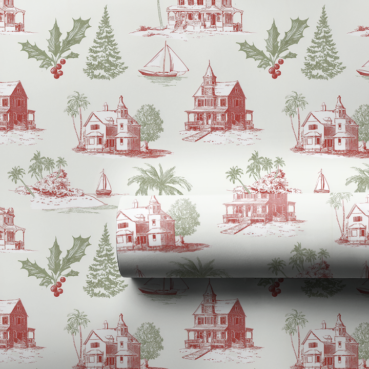 Coastal Beach House Toile