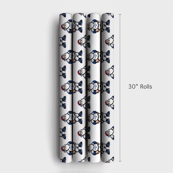 North Pole Nine – Wildcat Way - Wrapping Paper - Aspen & Arlo