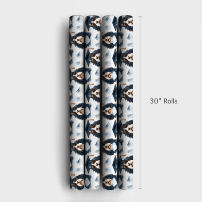 Bernedoodle Graduate - Wrapping Paper - Aspen & Arlo