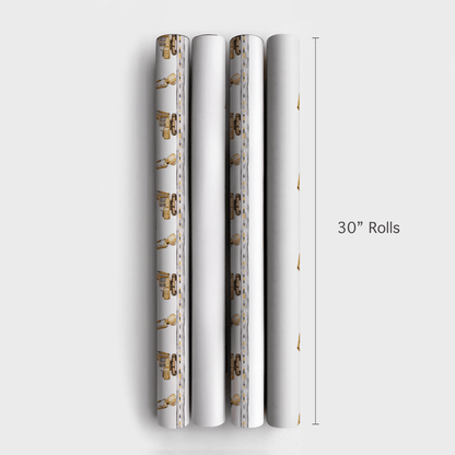 Excavator Extra - Wrapping Paper - Aspen & Arlo