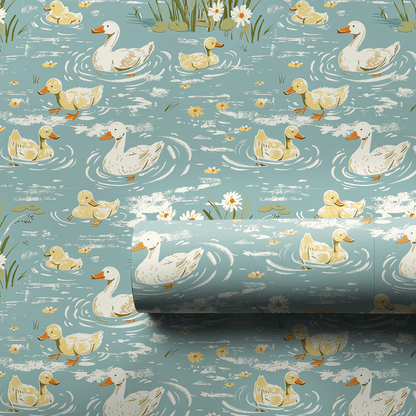 Baby Duckling - Wrapping Paper - Aspen & Arlo