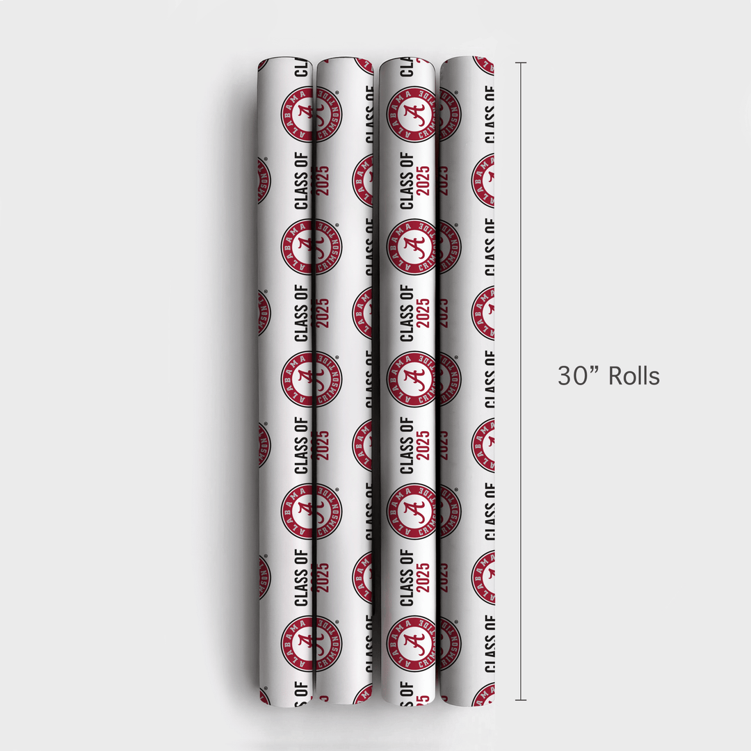 Alabama Class of 2025 - Wrapping Paper - Aspen & Arlo