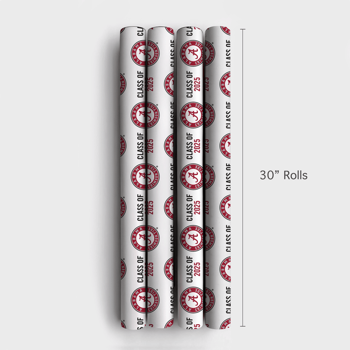 Alabama Class of 2025 - Wrapping Paper - Aspen & Arlo