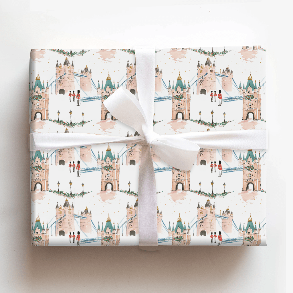 London Bridge Burr - Wrapping Paper - Aspen & Arlo