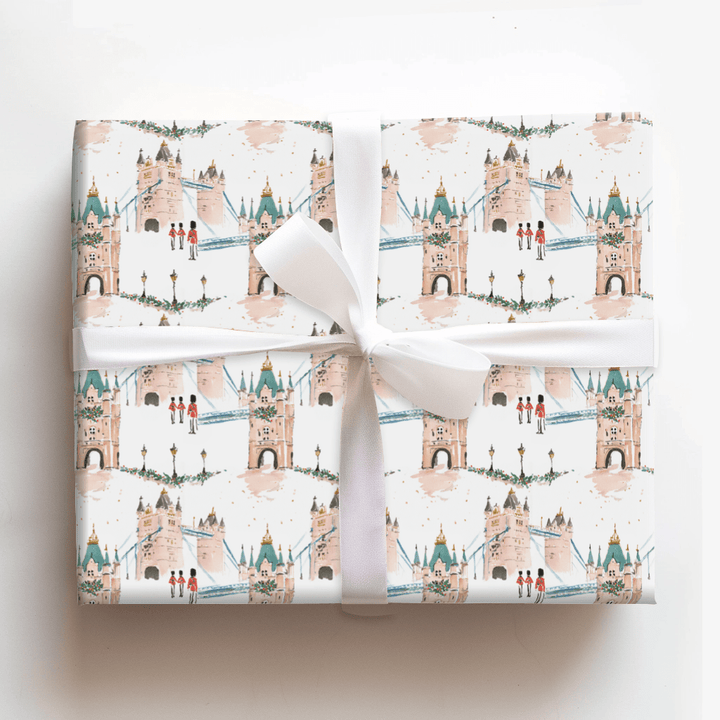 London Bridge Burr - Wrapping Paper - Aspen & Arlo