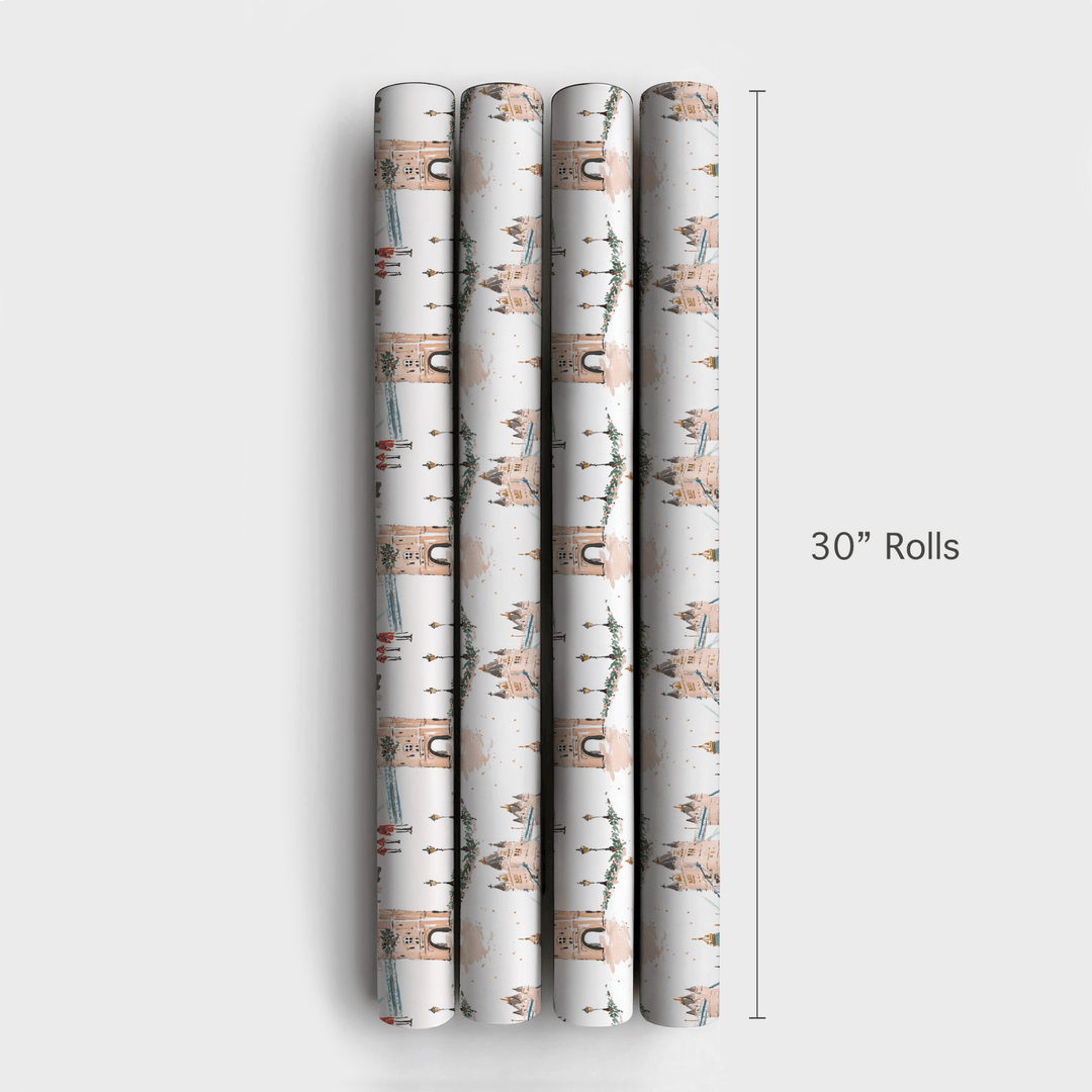 London Bridge Burr - Wrapping Paper - Aspen & Arlo