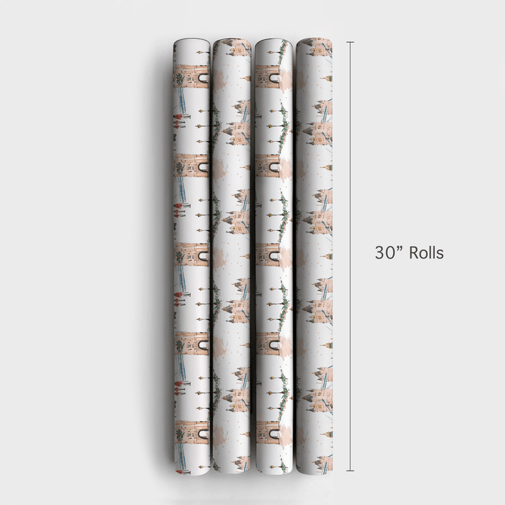 London Bridge Burr - Wrapping Paper - Aspen & Arlo