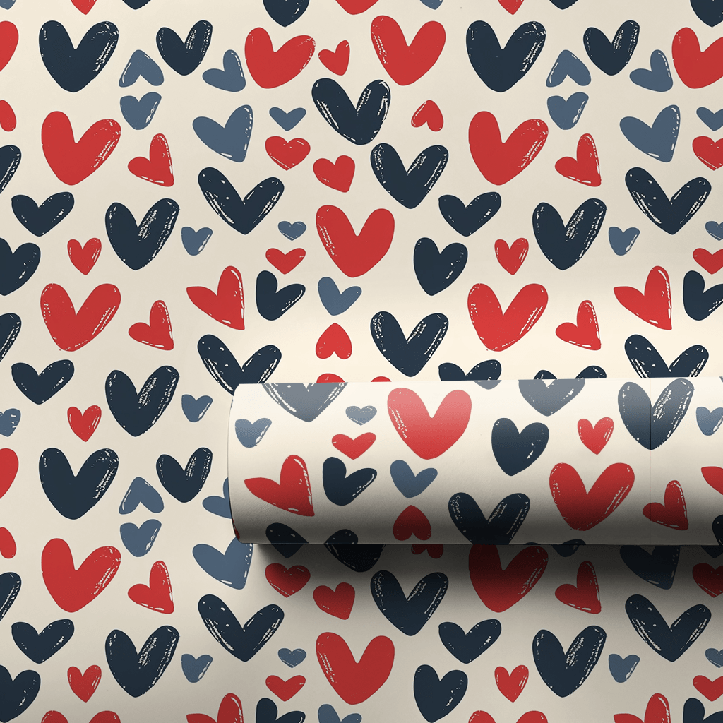 Heart You - Wrapping Paper - Aspen & Arlo