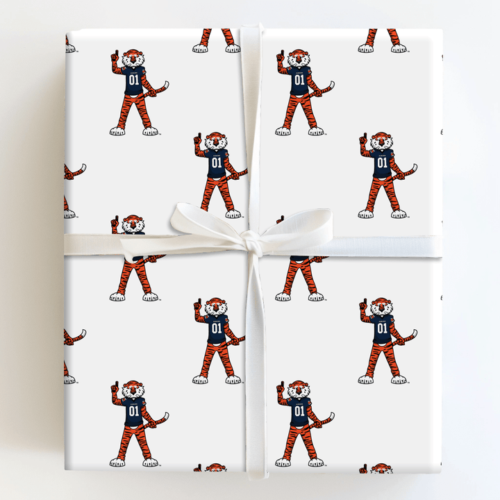 Aubie Football - Wrapping Paper - Aspen & Arlo