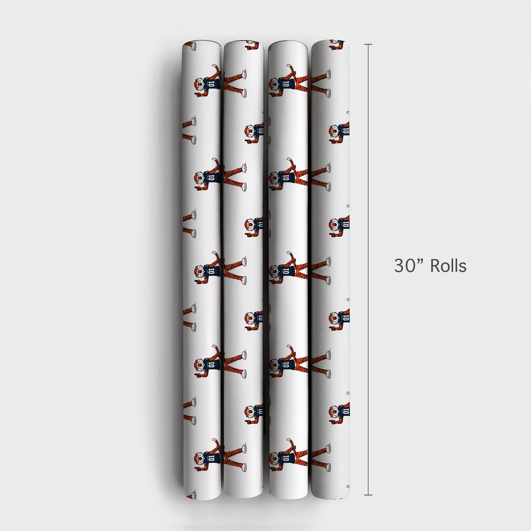Aubie Football - Wrapping Paper - Aspen & Arlo