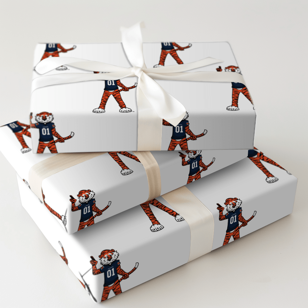 Aubie Football - Wrapping Paper - Aspen & Arlo
