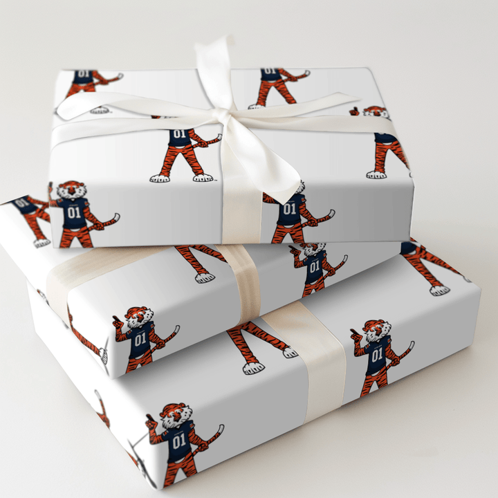 Aubie Football - Wrapping Paper - Aspen & Arlo
