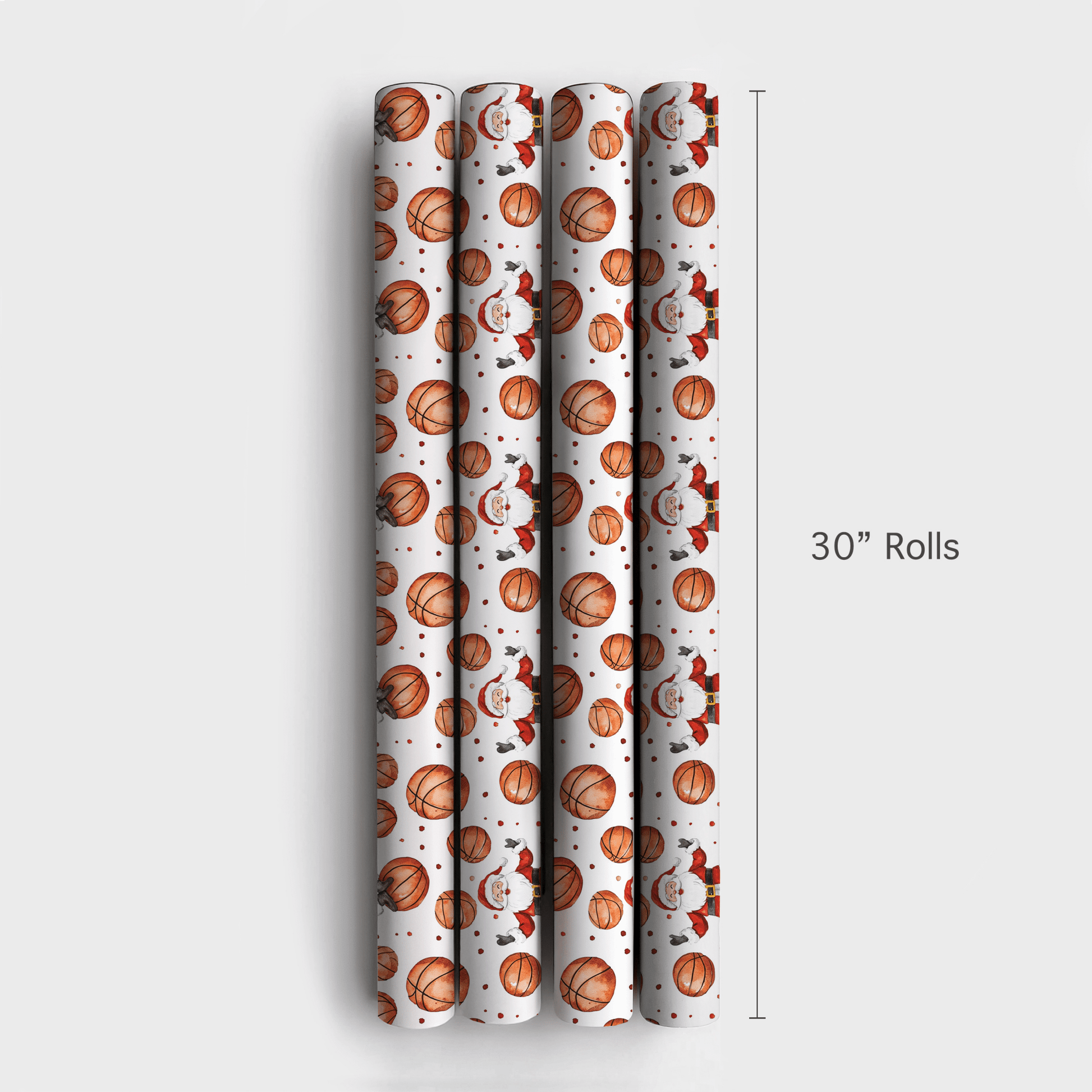 Hoop Saint Nick - Wrapping Paper - Aspen & Arlo
