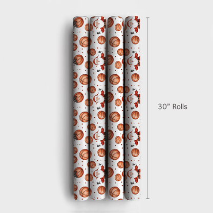 Hoop Saint Nick - Wrapping Paper - Aspen & Arlo