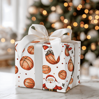 Hoop Saint Nick - Wrapping Paper - Aspen & Arlo
