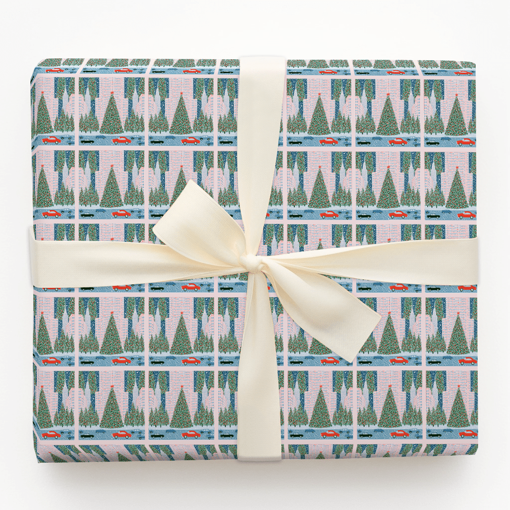 Christmas Night NYC - Wrapping Paper - Aspen & Arlo