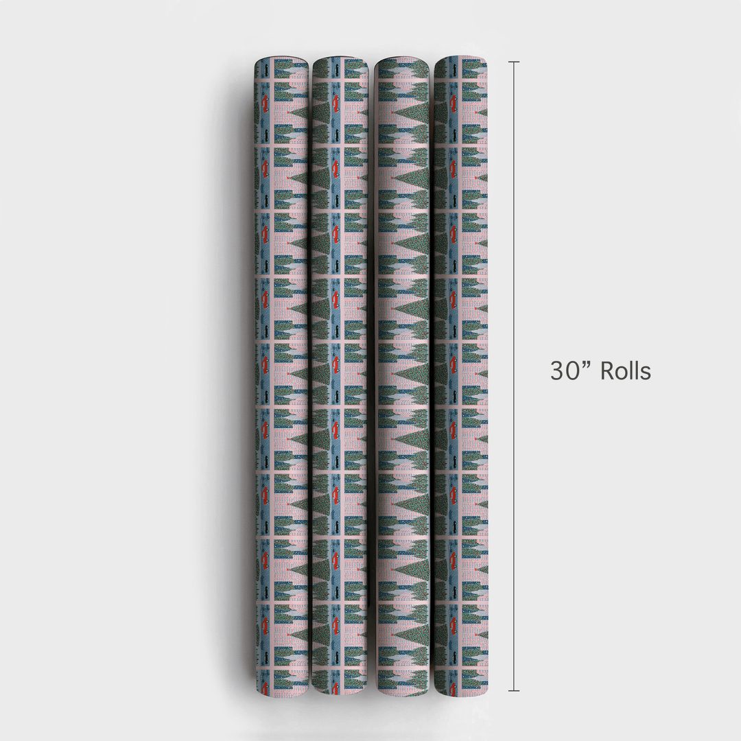 Christmas Night NYC - Wrapping Paper - Aspen & Arlo