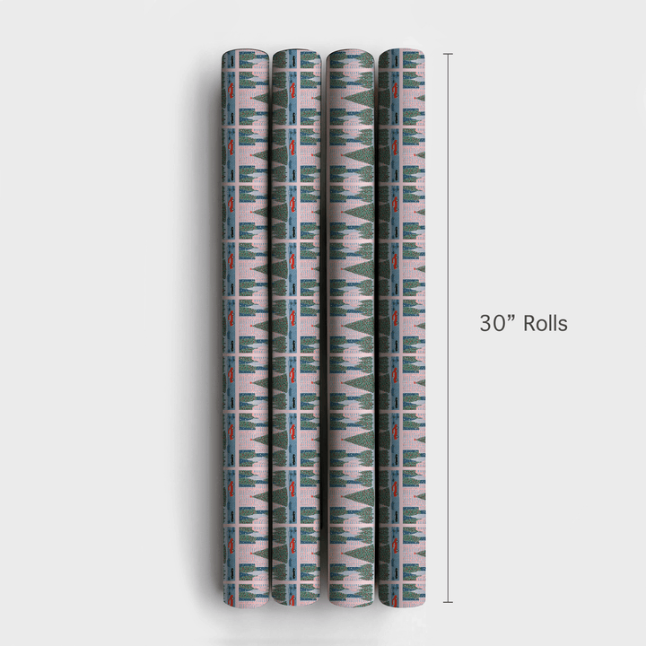 Christmas Night NYC - Wrapping Paper - Aspen & Arlo