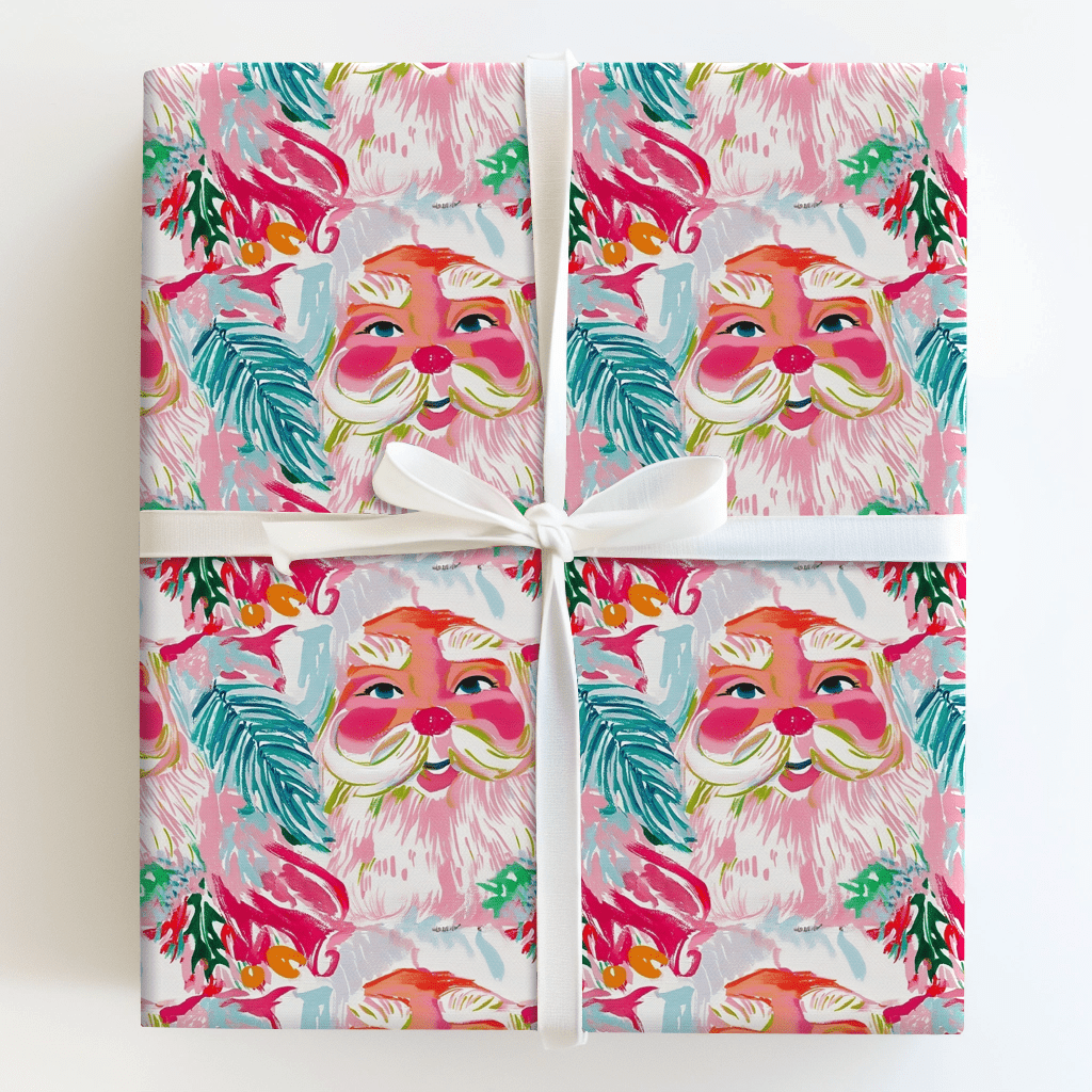 Coastal Claus - Wrapping Paper - Aspen & Arlo