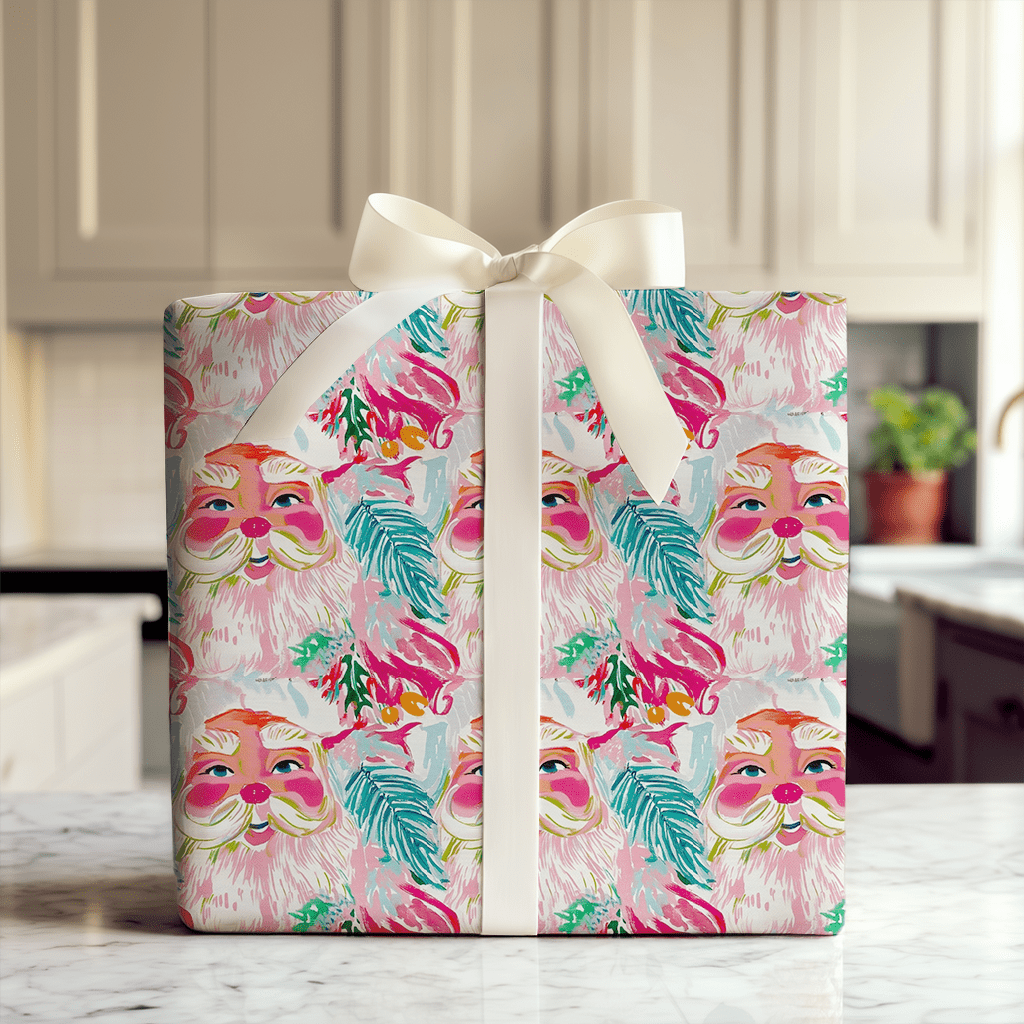 Coastal Claus - Wrapping Paper - Aspen & Arlo