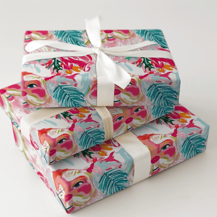 Coastal Claus - Wrapping Paper - Aspen & Arlo