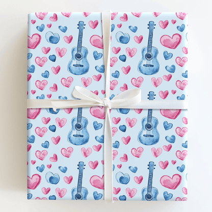 Strum and Swoon - Wrapping Paper - Aspen & Arlo