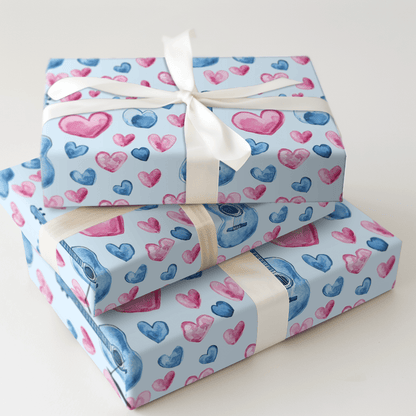 Strum and Swoon - Wrapping Paper - Aspen & Arlo
