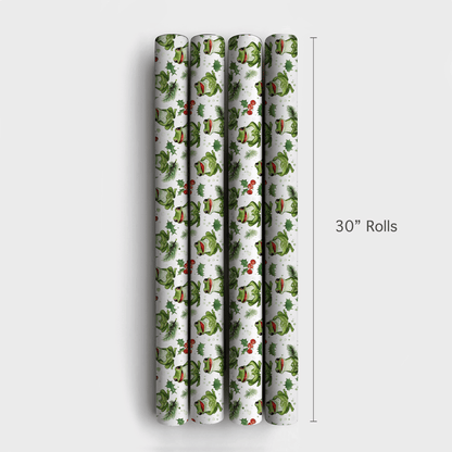 Festivity and Frog - Wrapping Paper - Aspen & Arlo