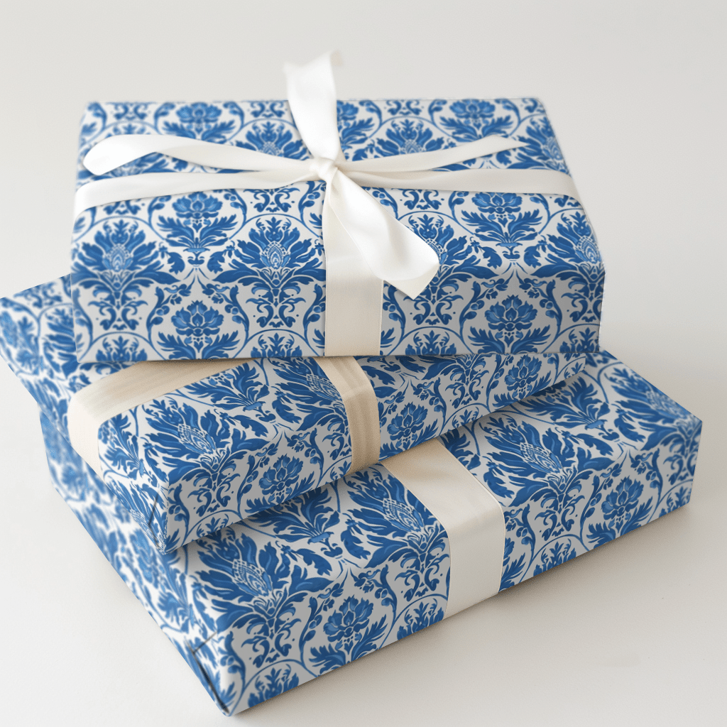 Navy Chic - Wrapping Paper - Aspen & Arlo