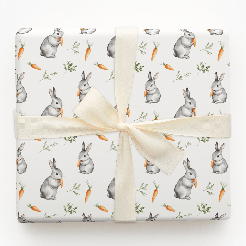 Bunny Veggie Delight - Wrapping Paper - Aspen & Arlo