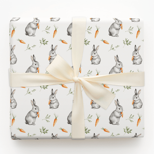 Bunny Veggie Delight - Wrapping Paper - Aspen & Arlo