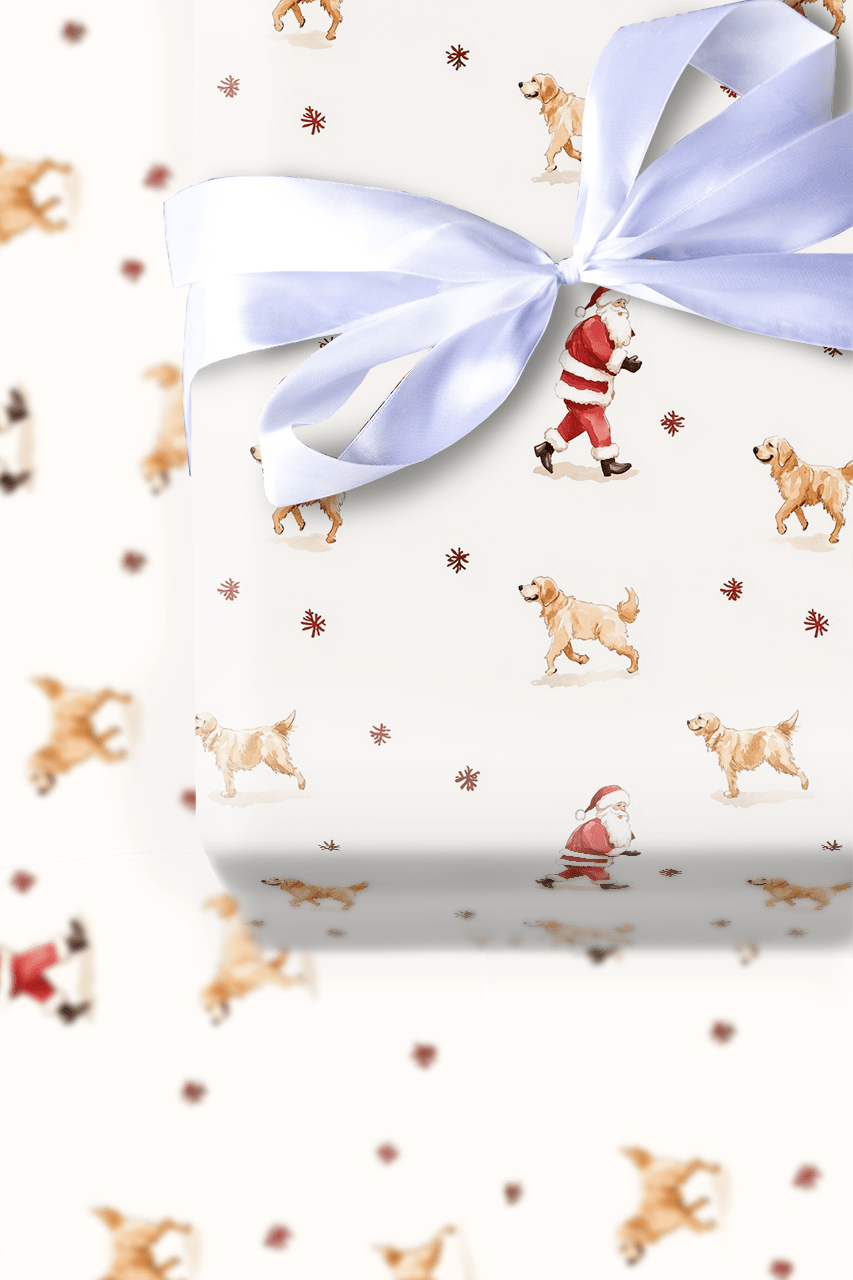 Golden Wishes - Wrapping Paper - Aspen & Arlo