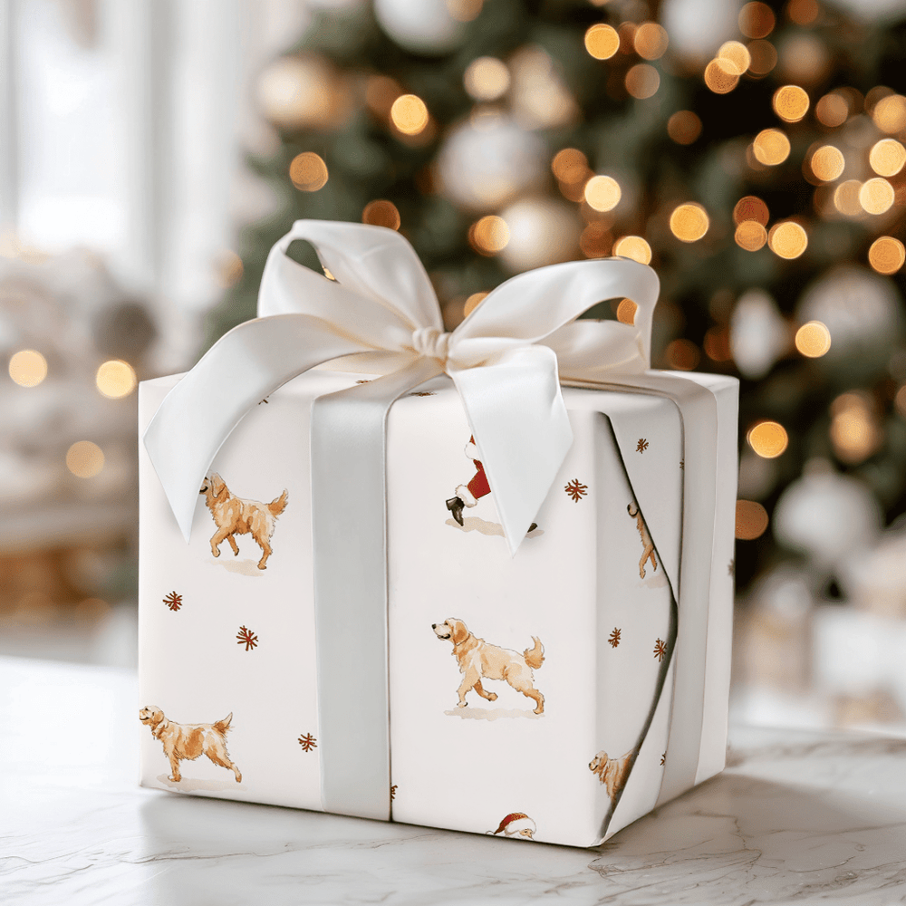 Golden Wishes - Wrapping Paper - Aspen & Arlo