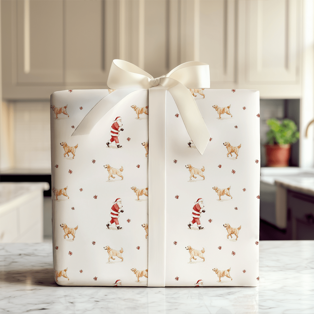 Golden Wishes - Wrapping Paper - Aspen & Arlo