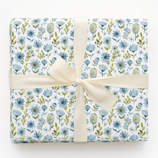 Blue Me Away - Wrapping Paper - Aspen & Arlo