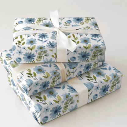 Blue Me Away - Wrapping Paper - Aspen & Arlo