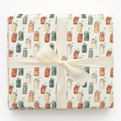 Garage Clubs - Wrapping Paper - Aspen & Arlo